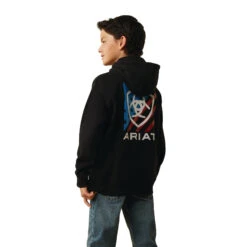 Ariat Ariat Boy's Americana Block Hoodie C4 -Ariat ariat ariat boys americana block hoodie c4 3