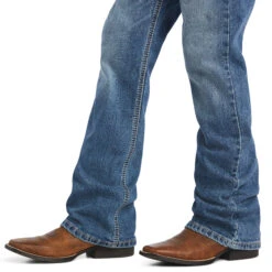 Ariat Ariat Boy's B4 Relaxed Merrick Fashion Boot Cut Jean -Ariat ariat ariat boys b4 relaxed merrick fashion boot c 4
