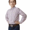 Ariat Ariat Boy's Merrick Lilac Shirt