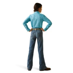 Ariat Ariat Girl Team Kirby Button Down Shirt -Ariat ariat ariat girl team kirby button down shirt 3