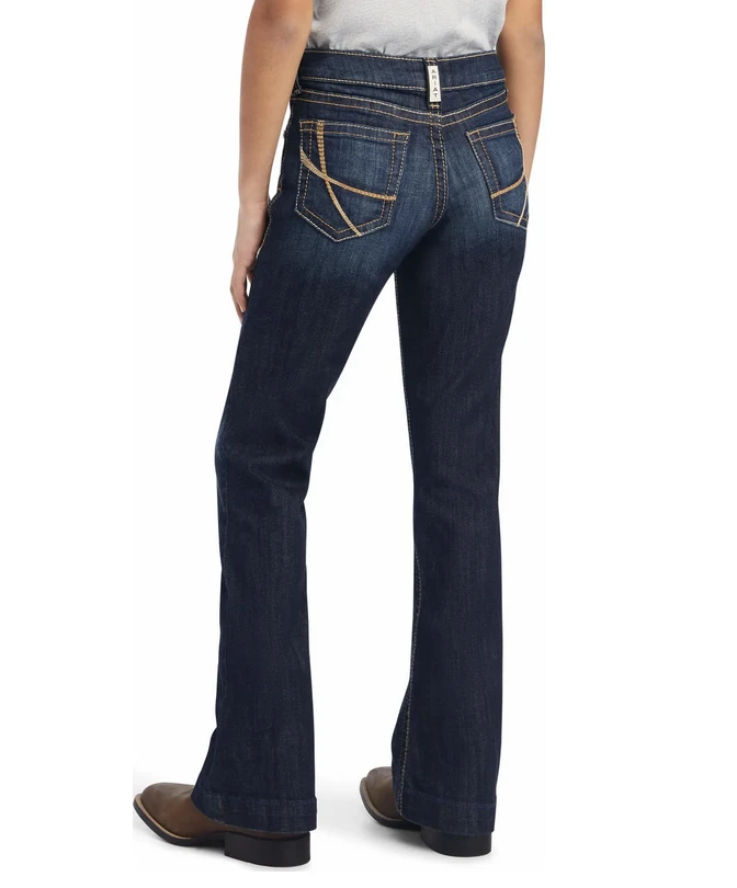 Ariat Ariat Girl's REAL Maggie Trouser Jean 1 Ariat Ariat Girl's REAL Maggie Trouser Jean