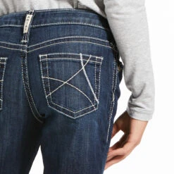 Ariat Ariat Girl's Trouser Mid Rise Stretch Ella Wide Leg Jean -Ariat ariat ariat girls trouser mid rise stretch ella wi 2