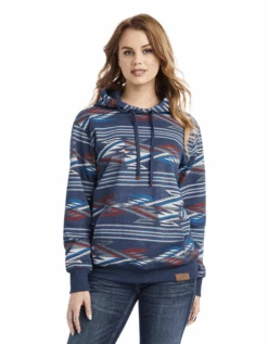 Ariat Ariat Ladies All Over Print Chimayo Hoodie C4