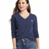 Ariat Ariat Ladies Navy Thunderbird Shirt