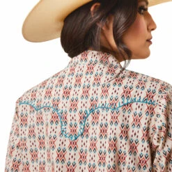 Ariat Ariat Ladies REAL Cimarron Snap Front Shirt 9 Ariat Ariat Ladies REAL Cimarron Snap Front Shirt -Ariat ariat ariat ladies real cimarron snap front shirt 4