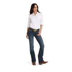 Ariat Ariat Ladies R.E.A.L. Mid Rise Amora Boot Cut Jean 8 Ariat Ariat Ladies R.E.A.L. Mid Rise Amora Boot Cut Jean -Ariat ariat ariat ladies real mid rise amora boot cut je 1