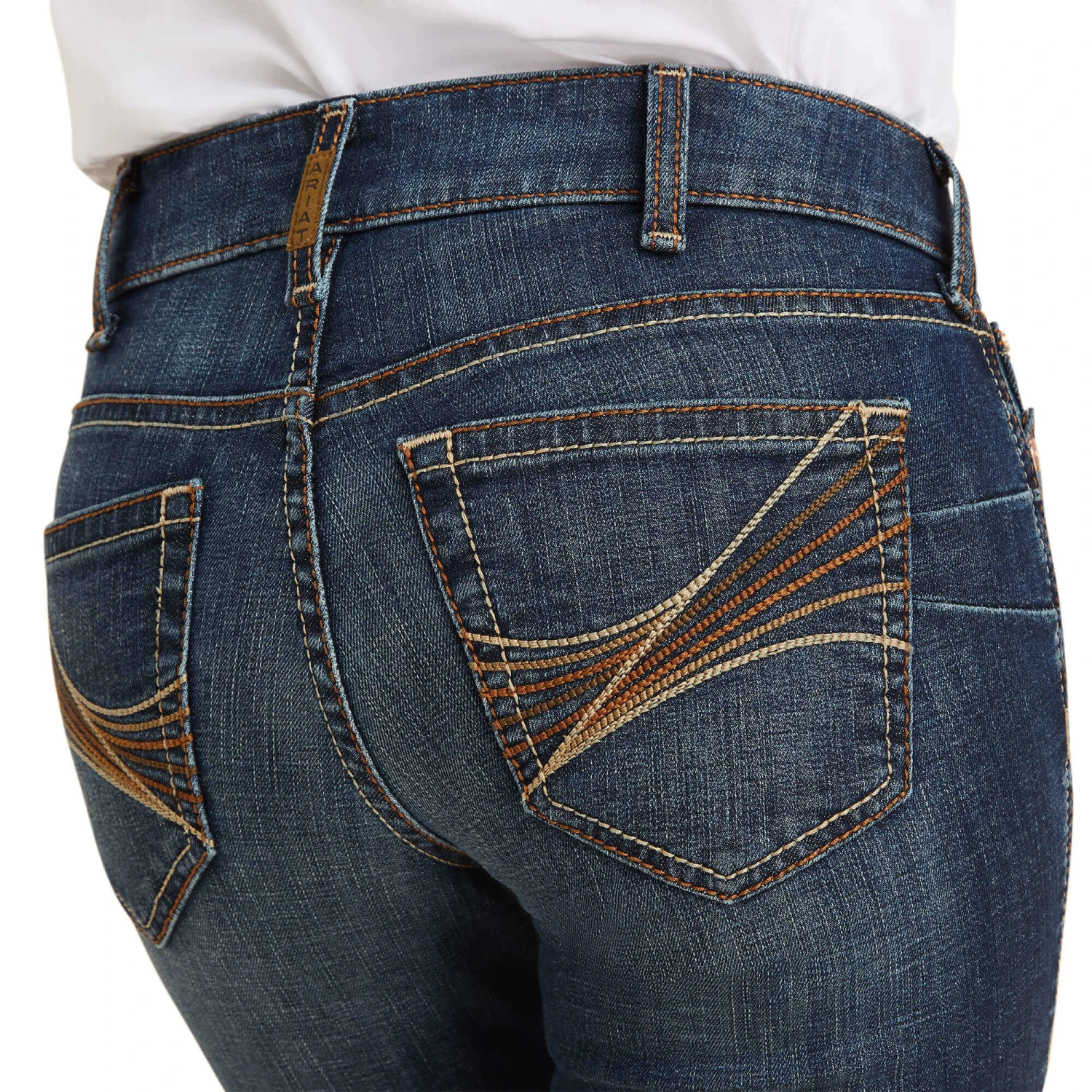 Ariat Ariat Ladies R.E.A.L. Mid Rise Amora Boot Cut Jean 6 Ariat Ariat Ladies R.E.A.L. Mid Rise Amora Boot Cut Jean - Image 6