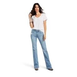 Ariat Ariat Ladies Slim Trouser Aisha Wide Leg Jean -Ariat ariat ariat ladies slim trouser aisha wide leg jea 2