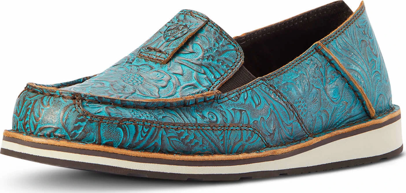 Ariat Ariat Ladies Turquoise Floral Cruiser 1 Ariat Ariat Ladies Turquoise Floral Cruiser