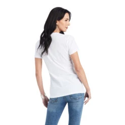 Ariat Ariat Ladies White Heather Monument Sunset Tee -Ariat ariat ariat ladies white heather monument sunset t 2