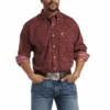 Ariat Ariat Men's Adley Holly Berry Shirt