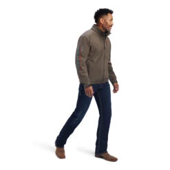 Ariat Ariat Men's Banyan Bark Logo 2.0 Softshell Jacket C4 -Ariat ariat ariat mens banyan bark logo 20 softshell jac 3