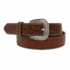 Ariat Ariat Men's Basketweave Floral Belt