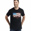 Ariat Ariat Men's Black Flagscape Graphic Tee