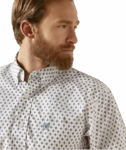 Ariat Ariat Men's Boone Fitted Button Down Shirt -Ariat ariat ariat mens boone fitted button down shirt 2