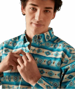 Ariat Ariat Men's Brent Classic Fit Button Down Shirt -Ariat ariat ariat mens brent classic fit button down shi 2