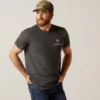 Ariat Ariat Men's Charcoal Graphic Tee