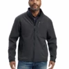 Ariat Ariat Men's Charcoal Logo 2.0 Patriot Softshell Water Resistant Jacket