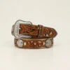 Ariat Ariat Men's Concho Calf Hair Belt