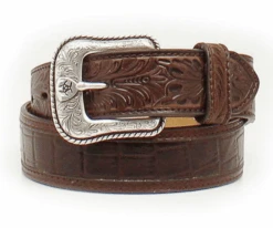 Ariat Ariat Men's Croc Print Western Belt