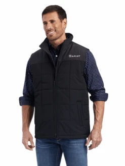 Ariat Ariat Men's Cruis Inslulated Black Vest C4 Size Small