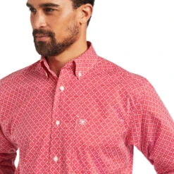 Ariat Ariat Men's Fabio Stretch Classic Fit Button Down Shirt 11 Ariat Ariat Men's Fabio Stretch Classic Fit Button Down Shirt -Ariat ariat ariat mens fabio stretch classic fit button 3