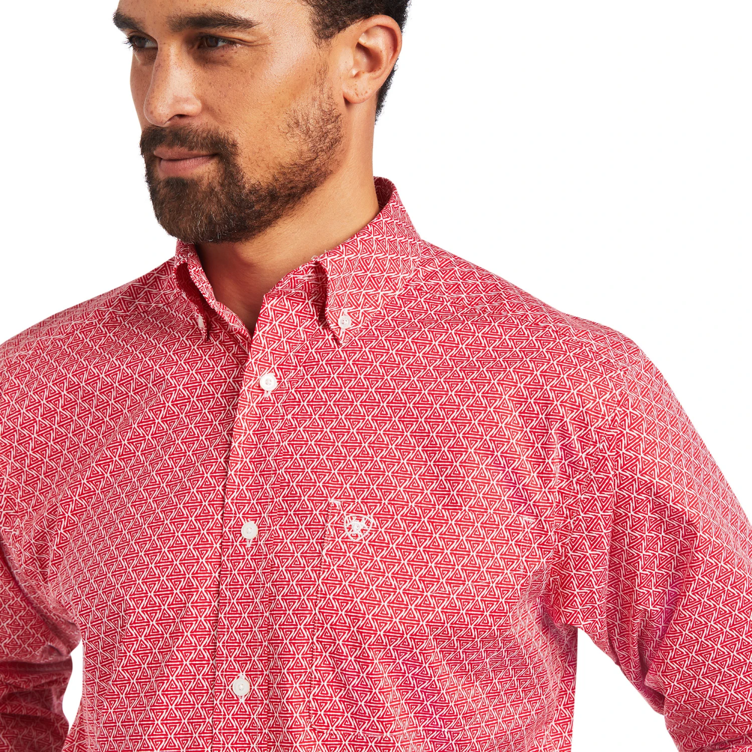 Ariat Ariat Men's Fabio Stretch Classic Fit Button Down Shirt 7 Ariat Ariat Men's Fabio Stretch Classic Fit Button Down Shirt - Image 7