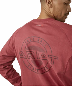 Ariat Ariat Men's FR Air True Grit T-Shirt -Ariat ariat ariat mens fr air true grit t shirt 4