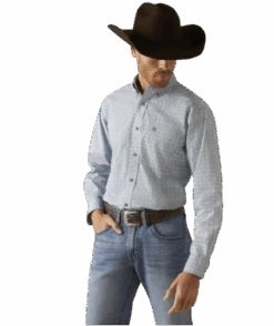 Ariat Ariat Men's Gery Classic Fit Button Down Shirt