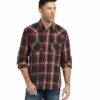 Ariat Ariat Men's Hallford Retro Fit Snap Front Shirt C4