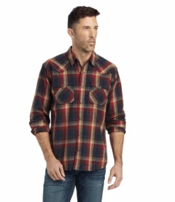 Ariat Ariat Men's Hallford Retro Fit Snap Front Shirt C4