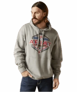 Ariat Ariat Men's Hex Horns Hoodie
