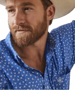 Ariat Ariat Men's Leeland Fitted Button Shirt -Ariat ariat ariat mens leeland fitted button shirt 2