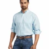Ariat Ariat Men's Oxford Blue Shirt