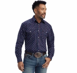 Ariat Ariat Men's Patriotic Long Sleeve Shirt