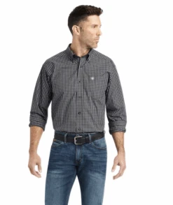 Ariat Ariat Men's Pro Kyrie Black Long Sleeve Shirt