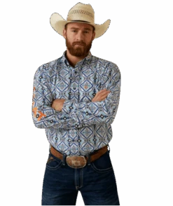 Ariat Ariat Men's Pro Series Team Deacon Fitted Button Down Shirt