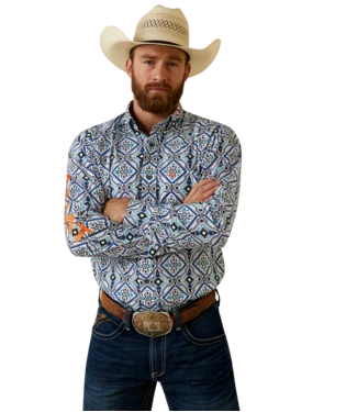 Ariat Ariat Men's Pro Series Team Deacon Fitted Button Down Shirt 1 Ariat Ariat Men's Pro Series Team Deacon Fitted Button Down Shirt