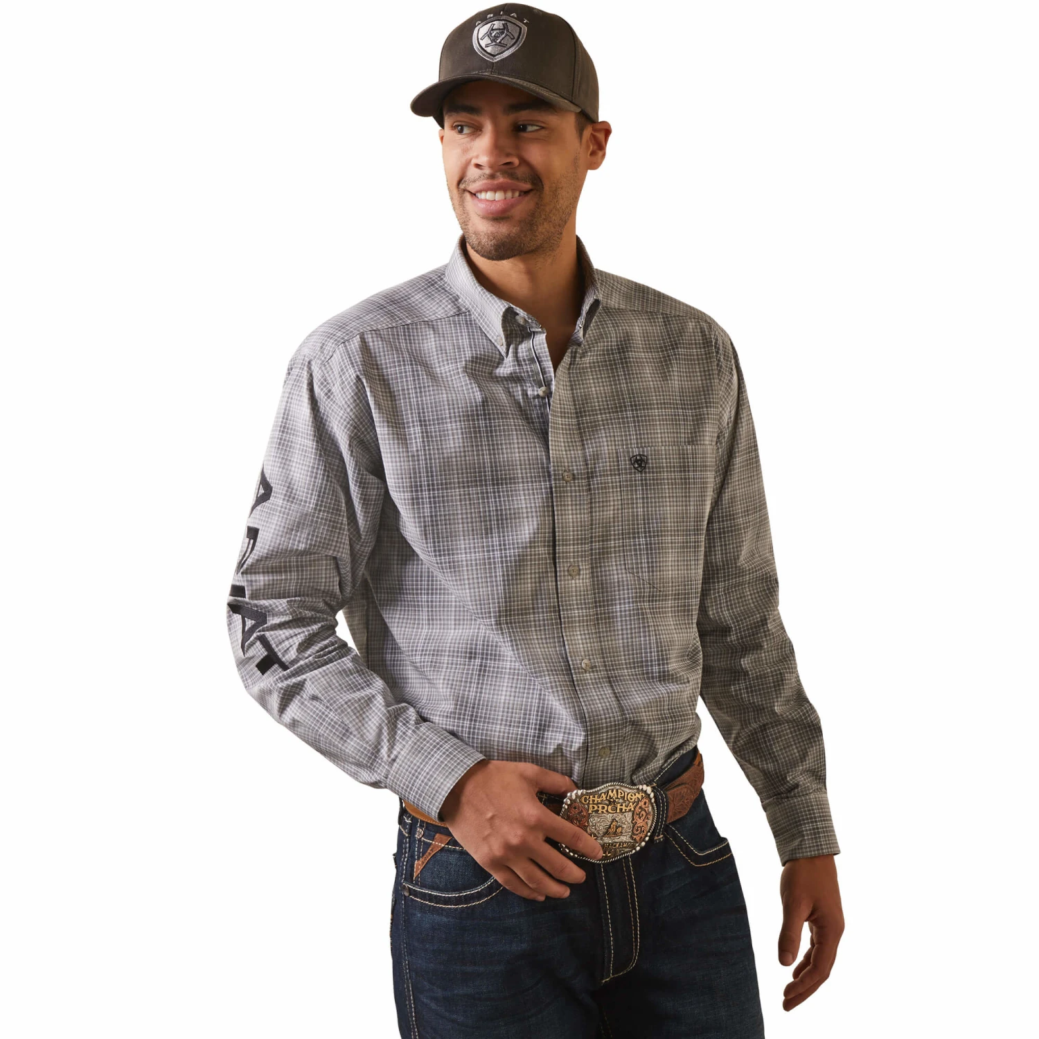 Ariat Ariat Men's Pro Series Team Houston Classic Fit Button Down Shirt 1 Ariat Ariat Men's Pro Series Team Houston Classic Fit Button Down Shirt