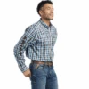 Ariat Ariat Men's Pro Team Cade Ocean Shirt