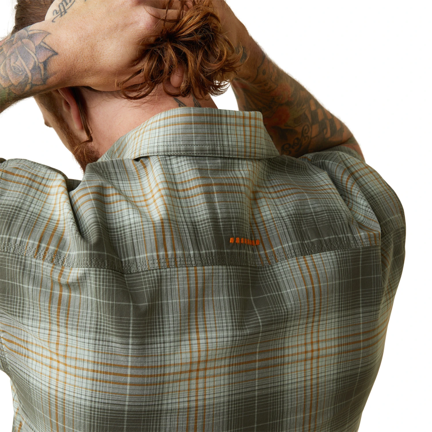 Ariat Ariat Men's Rebar Made Tough DuraStretch Button Down Work Shirt 2 Ariat Ariat Men's Rebar Made Tough DuraStretch Button Down Work Shirt - Image 2