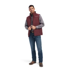 Ariat Ariat Men's Red Mahogany Crius Insulated Vest C4 7 Ariat Ariat Men's Red Mahogany Crius Insulated Vest C4 -Ariat ariat ariat mens red mahogany crius insulated vest 2