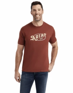 Ariat Ariat Men's Rope Oval Tee -Ariat ariat ariat mens rope oval tee 1
