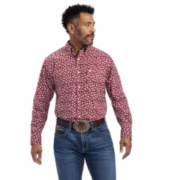 Ariat Ariat Men's Rumba Red Nino Shirt