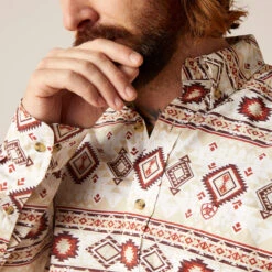 Ariat Ariat Men's Shay Classic Fit Button Down Shirt -Ariat ariat ariat mens shay classic fit button down shir 4