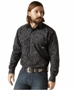 Ariat Ariat Men's Shea Classic Fit Button Down Snap Front Shirt