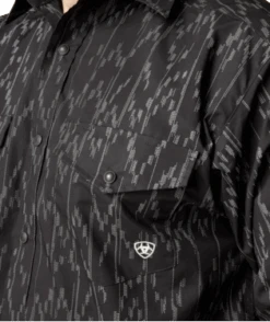 Ariat Ariat Men's Shea Classic Fit Button Down Snap Front Shirt -Ariat ariat ariat mens shea classic fit button down snap 3