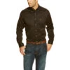 Ariat Ariat Men's Solid Black Long Sleeve Shirt