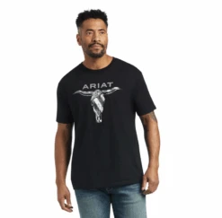Ariat Ariat Men's Steer Skull USA T-Shirt