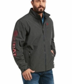 Ariat Ariat Men's Team Americana Softshell Jacket C4